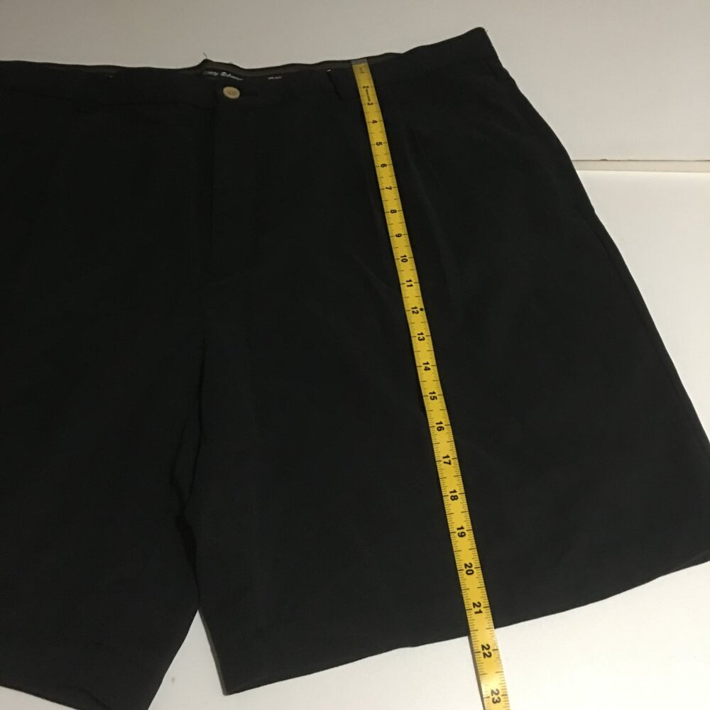 Tommy Bahama Relax Mens Chino Shorts Size 42 Black Silk - Picture 8 of 10